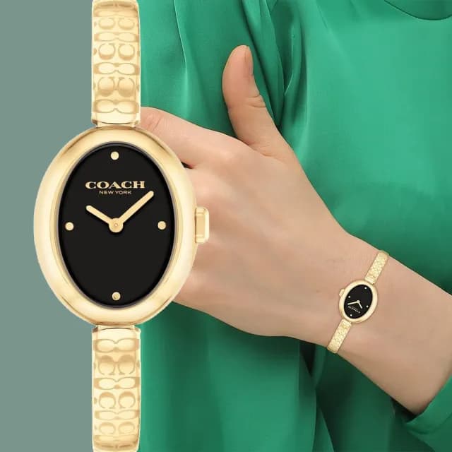 【COACH】Sammy CC Logo名模時尚女錶-22mm 禮物 送禮 手錶(CO14504521)