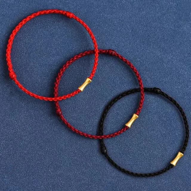 【Penny珮妮】999黃金 節節高升可調節 手繩手鍊3色可選(母親節 交換禮物  生日禮 情人節 尾牙 新年 結婚)