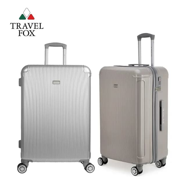 【TRAVEL FOX 旅狐】24/25吋 海關鎖拉鍊行李箱多款任選均一價