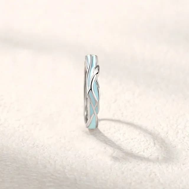 【巴黎精品】現貨+預購 頂級925純銀戒指婚戒女鑽戒開口戒情侶對戒尾戒情人節禮物(一鹿相隨男女飾品a1li73)