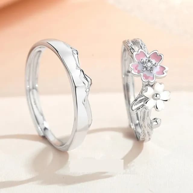 【巴黎精品】現貨+預購 頂級925純銀戒指婚戒女鑽戒開口戒情侶對戒尾戒情人節禮物(富士山男女飾品a1li37)