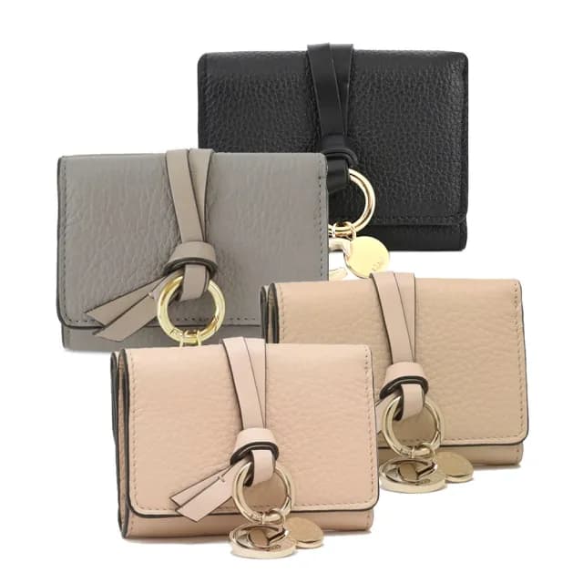 【BURBERRY 巴寶莉】XChloe 格紋短夾/Banana零錢包/Alphabet短夾(多款選)