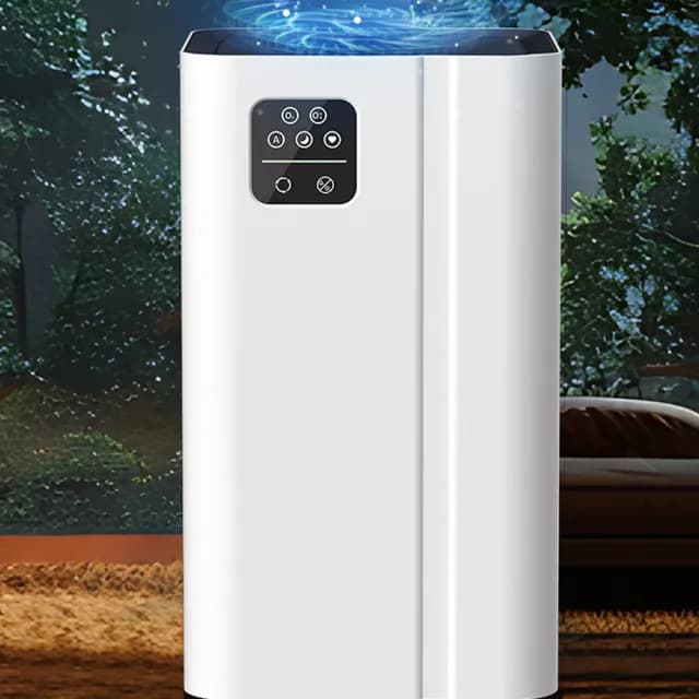 【VWV】空氣清凈機 空氣凈化器旗艦版 可遙控+夜燈(負離子凈化+UV殺菌 液晶觸控 三層濾芯 除甲醛二手煙)