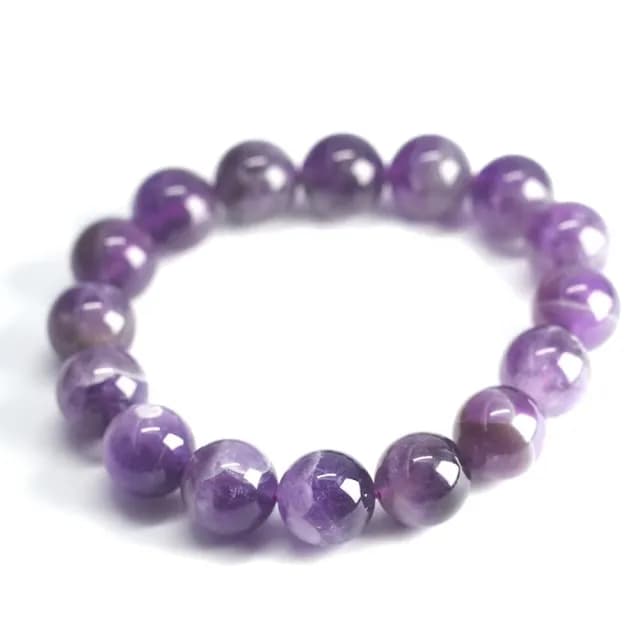 【輕奢手串】天然紫水晶開運手鍊(職場 思緒 邏輯 手鍊 手環 飾品 生日 交換禮物 送禮)