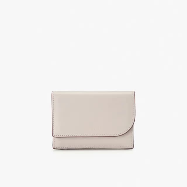 【agnes b.】Voyage 圓弧皮革零錢包卡片包(多款)