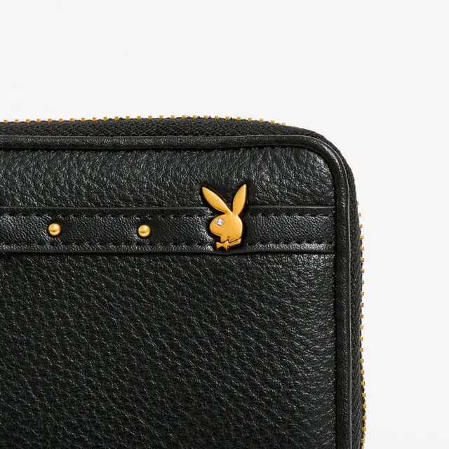 【PLAYBOY】零錢包  Fabulous系列(黑色)
