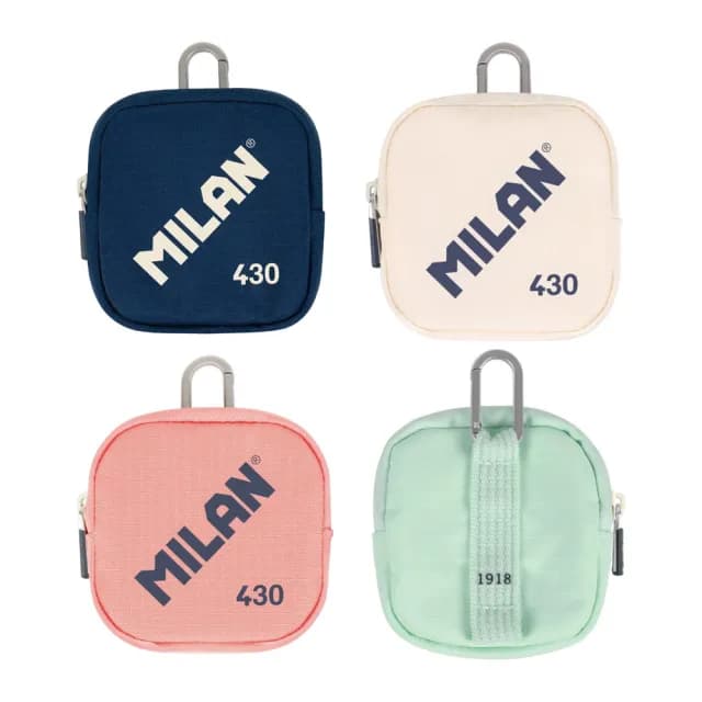 【MILAN】經典430橡皮擦造型零錢包(附掛勾可吊掛)