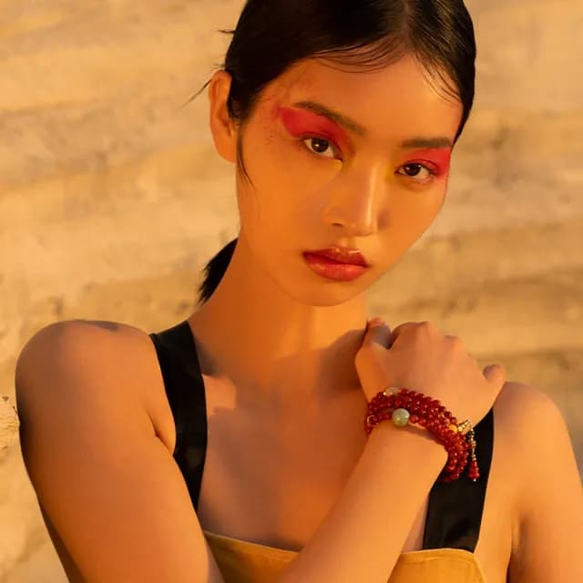 【巴黎精品】現貨+預購 南紅手鍊玉石毛衣鏈女手珠平安擋煞防小人轉運淨化招財開運(6mm翡翠蜜蠟珍珠a1ha37)