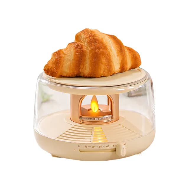 【SOTHING 向物】45℃-70℃氛圍恆溫暖杯墊 六檔溫控 木馬/燭光(智能斷電 保溫杯墊 加熱杯墊 情人節禮物)