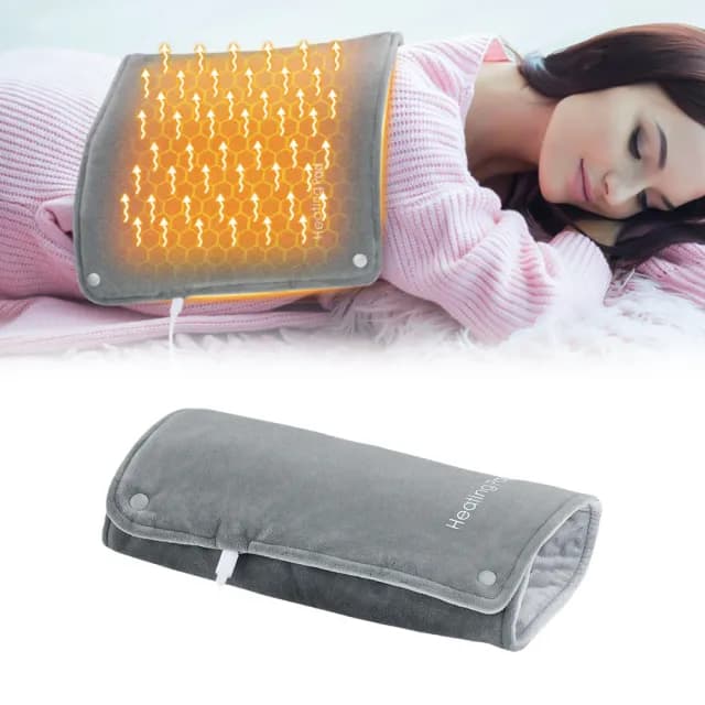 【WNR】雙11 石墨烯雙面發熱暖手袋 冬季保暖電暖袋 USB加熱驅寒暖手寶(暖暖寶/暖宮寶/熱敷袋/發熱毯)