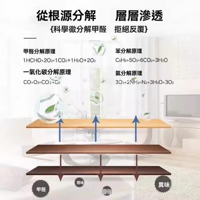 【Felsted 菲仕德】臭氧機 60g臭氧發生器 空氣清淨機(家用除甲醛 空氣淨化 消毒殺菌 除異味 新房空氣淨化)