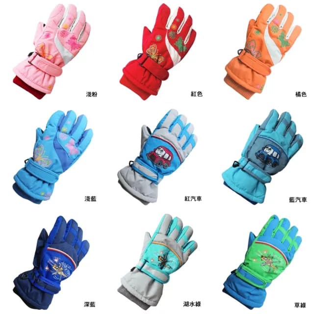 【橘魔法】兒童防風防潑水手套(防潑水 保暖 寒流 玩雪 兒童 男童 女童 童裝 日本)