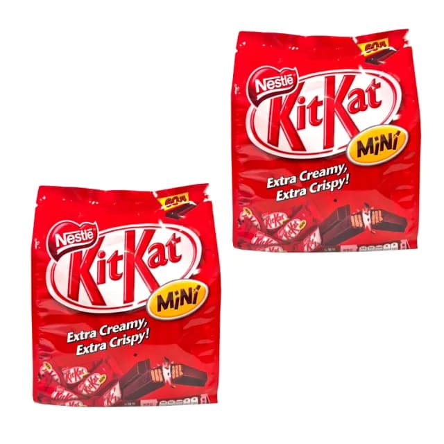 【雀巢】奇巧迷你威化巧克力家庭號x2包(16.7g*60條)