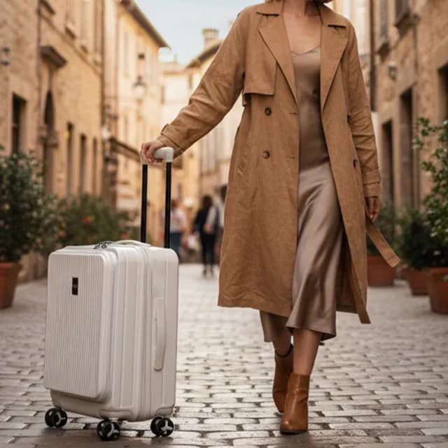 GTG旅快箱 20吋前開行李箱 1:9 上掀式行李箱 G30杯架/手機架/可擴充(20吋登機箱/行李箱20吋/登機箱/廉航)