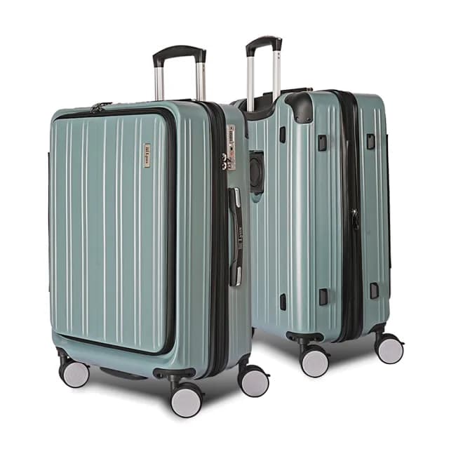 【LYNX官方直營】美國山貓 25吋第二代雙開行李箱(70MM避震煞車雙排輪、防爆拉鏈、TSA海關鎖、可加大)