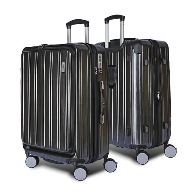 【LYNX官方直營】美國山貓 29吋第二代雙開行李箱(70MM避震煞車雙排輪、防爆拉鏈、TSA海關鎖、可加大)