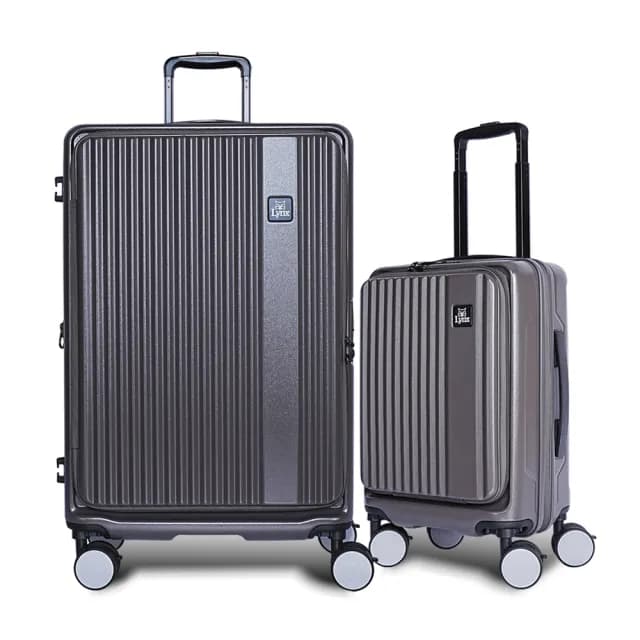 【LYNX官方直營】美國山貓29吋第三代前開行李箱(70MM避震煞車雙排輪、防爆拉鏈、TSA海關鎖、可加大)