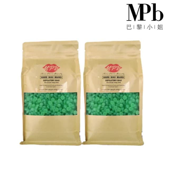 【MPB巴黎小姐】蘆薈身體蠟豆500gx2入(除毛膏 蜜蠟 私密處 鬍鬚 雷射 熱蠟 電動刀儀 孕婦 母親節禮物)