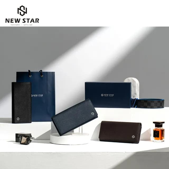 【NEW STAR】長夾 質感輕量友善皮革RFID防盜壓扣長夾 多夾層 零錢 男 女 男皮夾 CA158(情人節 禮物)