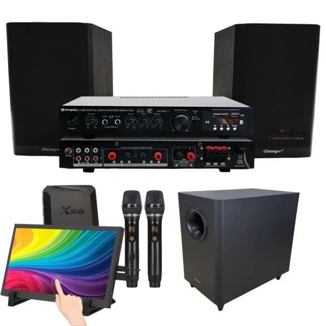 【JDK 歌大師】KTH100 ONKYO 曰本重低音專業PRO級KTV音響(麥克風音箱 藍芽麥克風 家庭KTV 卡拉OK)