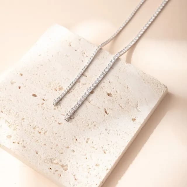 【鉅曜】鉅曜 總種8克拉 經典百搭20分鑽石手鍊 網球手鍊(培育鑽石  鉑金PT950)