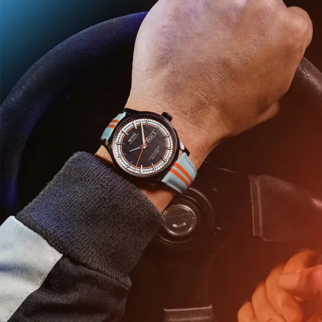 【MIDO 美度】先鋒系列 天文台認證 特別版日曆機械腕錶 雙11 特惠 推薦(M0384313605100)