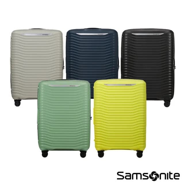【Samsonite 新秀麗】25吋 UPSCAPE 極輕量PP可擴充大容量避震懸掛輪行李箱/旅行箱(多色可選)