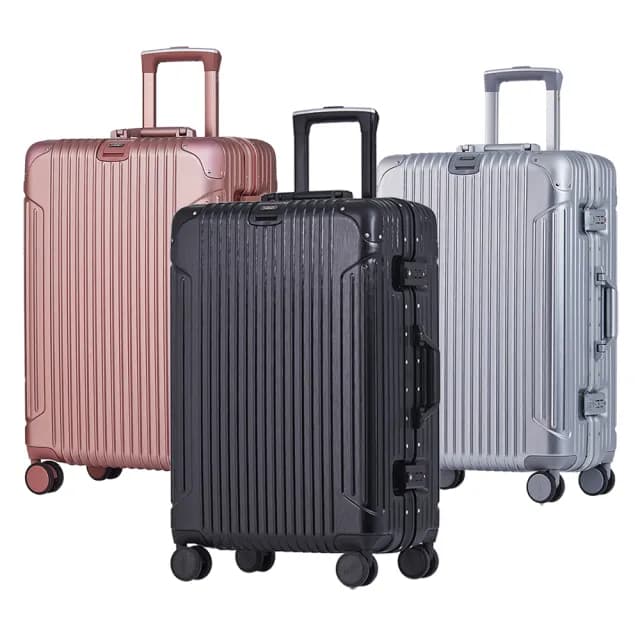 【Batolon 寶龍】全新福利品  29吋 復刻時尚PC鋁框硬殼箱/行李箱(5色任選)