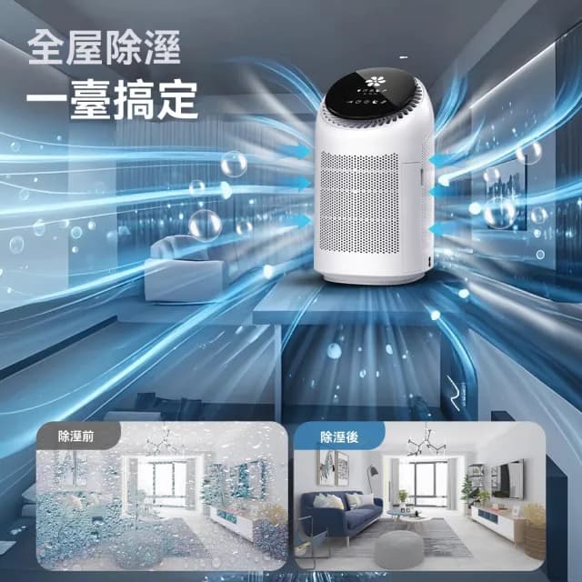 【Felsted 菲仕德】空氣清淨機 空氣淨化器 淨化除濕機(等離子消毒機 空氣加濕機 除潮/殺菌/除甲醛)