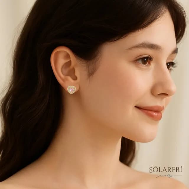 【SOLARFRi】耳針式耳環｜優雅氣質親膚材質配戴舒適 附品牌禮盒包裝(閨蜜女友母親老婆聖誕生日情人禮物)