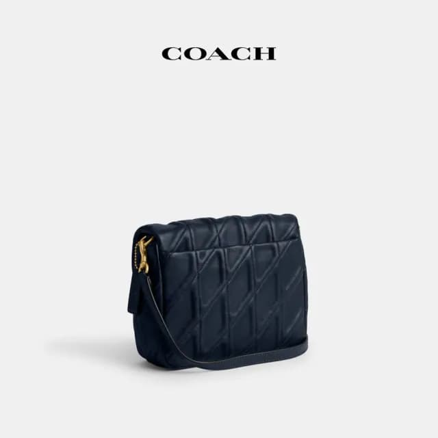 【COACH】蔻馳官方直營 TIMES SQUARE TABBY 絎縫單肩手袋 單肩包 肩背包-多色任選(CW629)