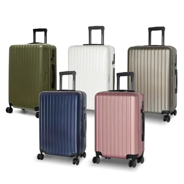 【American Explorer】快倉 25吋 速達 TSA鎖 雙層防盜拉鏈 雙排輪 M22-PLUS 登機箱 行李箱 旅行箱