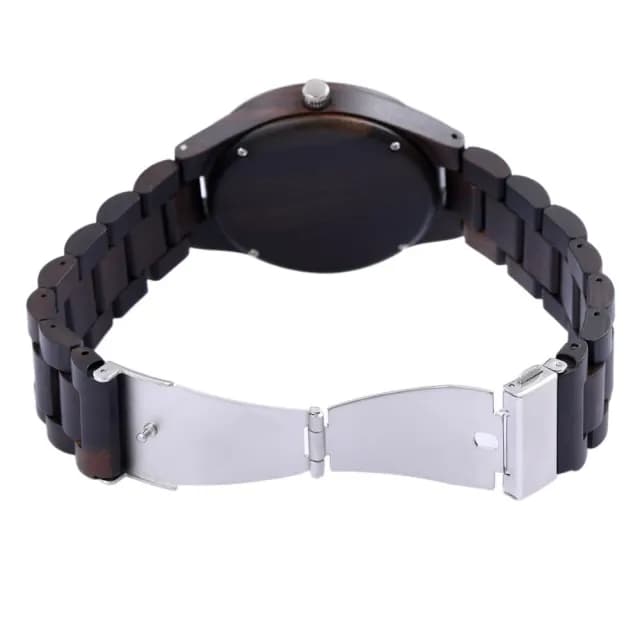 【LEEHER】雙11 斑馬木手錶/木錶/手錶/腕錶/木頭手錶/男生手錶/黑檀手錶/飾品/指針手錶/石英錶/紅檀手錶/