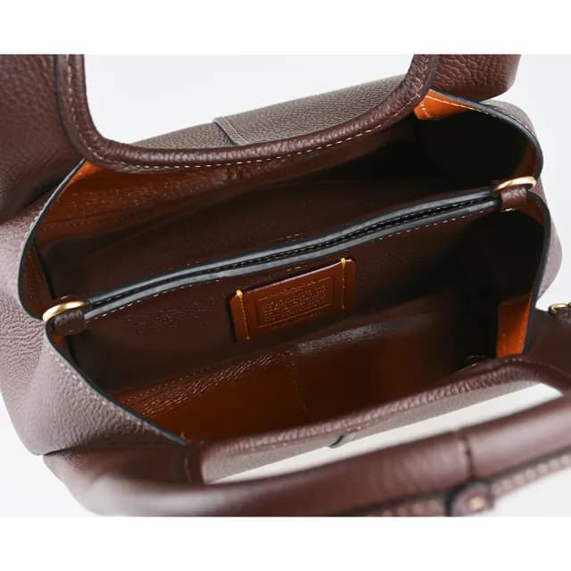 【COACH】COACH LANA 23 單肩手袋/斜背小包(小/楓葉褐)