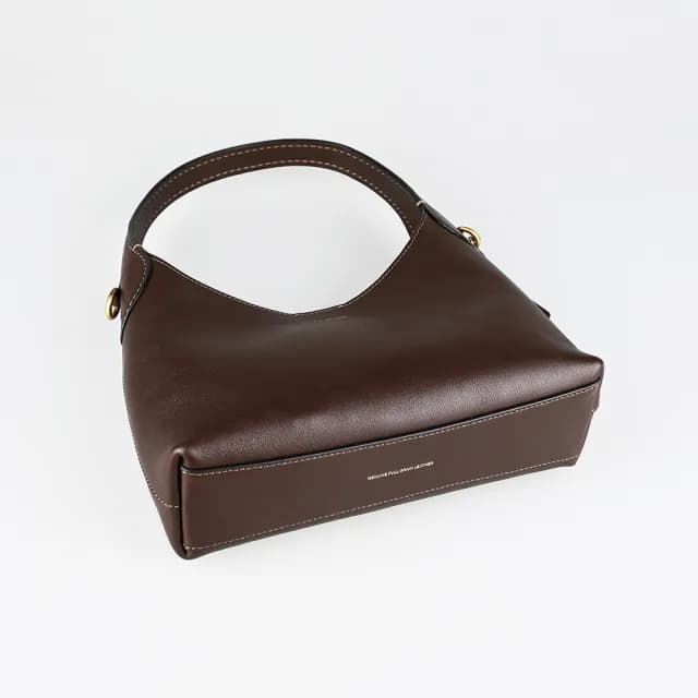 【COACH】COACH BROOKLYN 23 肩背手提手袋/斜背鏈條包(小/楓葉褐)