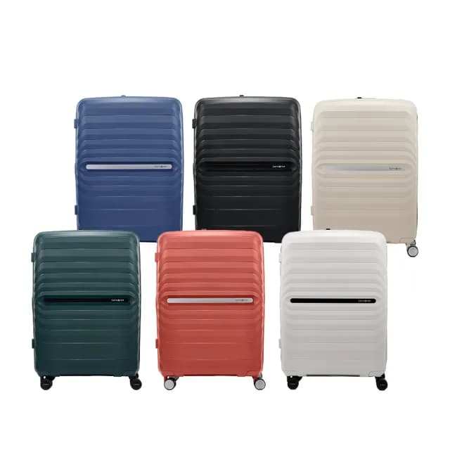 【Samsonite 新秀麗】28吋 OCTOLITE NEO 可擴充大容量防盜拉鍊輕量PP耐衝擊行李箱/水漾箱/旅行箱(多色可選)