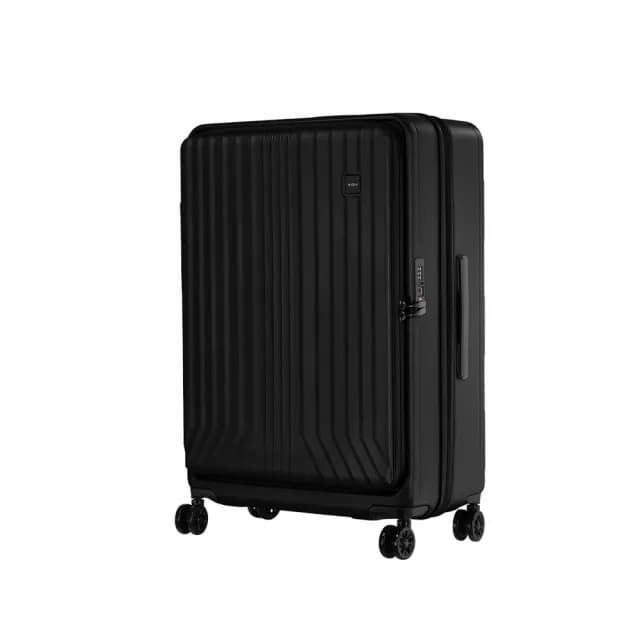 【AOU 微笑旅行】旅行逸遠第二代系列27吋 前開式旅行箱 可擴充行李箱 防爆拉鍊(前開上掀式可擴充行李箱)