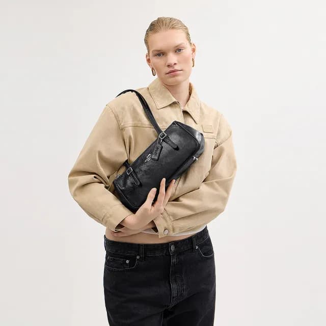 【COACH】蔻馳官方直營 ASHER 單肩包 單肩手袋 單肩包 肩背包 肩背包-多色任選(CBJ05)