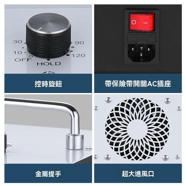 【Felsted 菲仕德】臭氧機 60g臭氧發生器 臭氧消毒機 空氣淨化器(臭氧空氣淨化 新房裝修除甲醛 去異味)