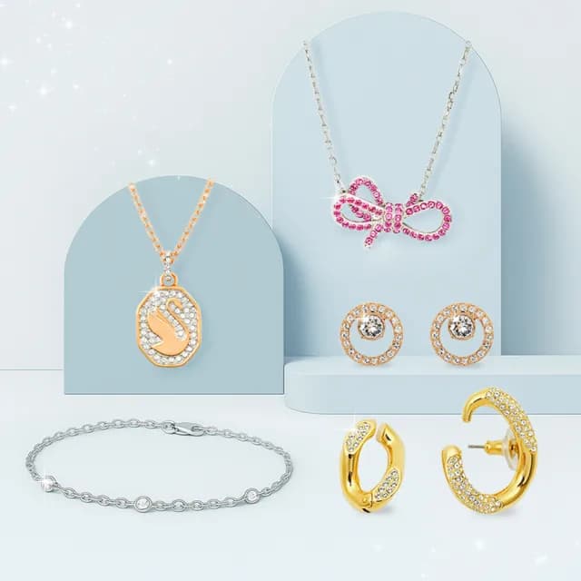 【SWAROVSKI 施華洛世奇】璀璨水晶飾品(多款選)