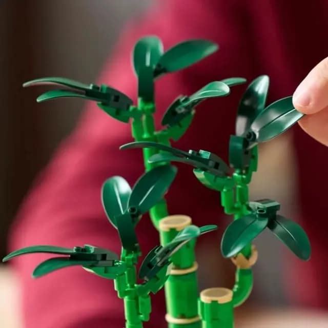 【LEGO 樂高】10344 開運竹(居家擺設 花藝植栽 節慶禮物 玩具模型 情人節禮物)