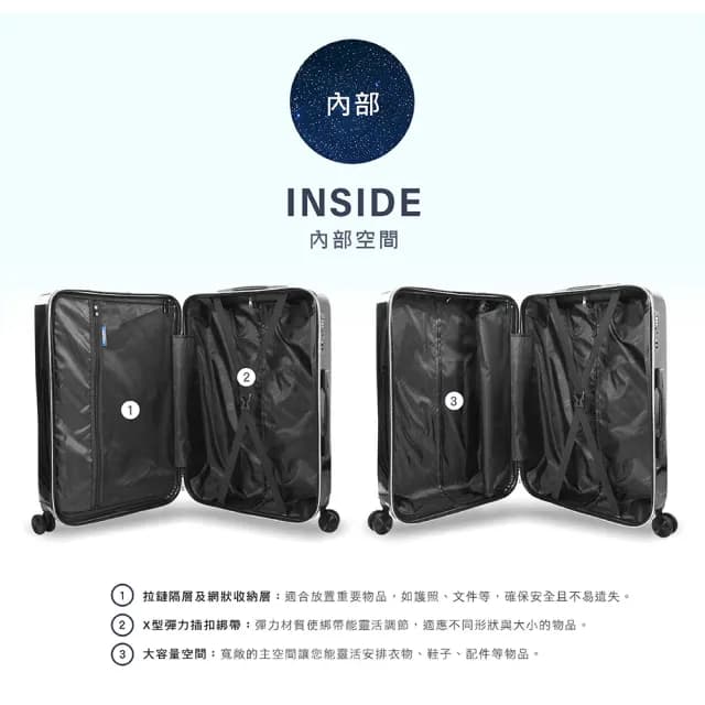 【American Explorer】20/24/25/29吋 行李箱 雙排靜音輪 DM7-PLUS/R65/AZ3/AZ6 登機箱 旅行箱 拉桿箱