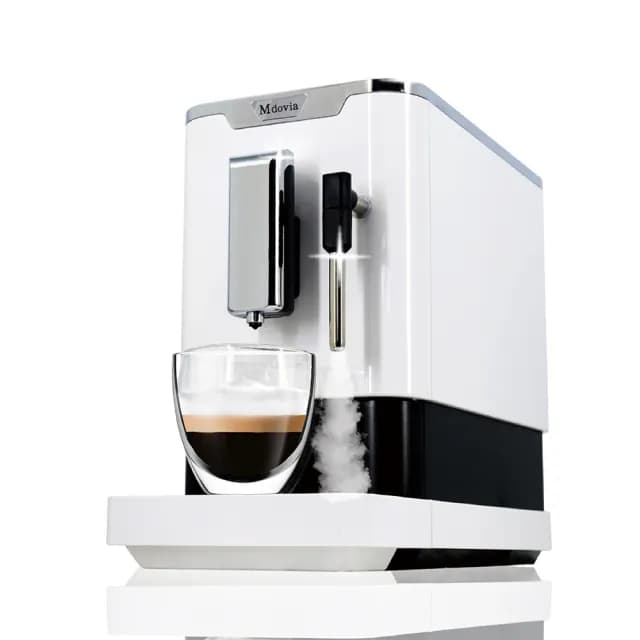 【Mdovia】【獨家特談】Bottino V3 Plus 奶泡專家 高壓蒸氣奶泡 全自動義式咖啡機 鋼琴白