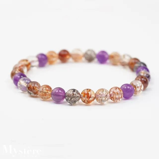 【my stere 我的時尚秘境】雙11 天然超七貔貅水晶手鍊(五路財神 全能轉運 招財手鍊 咬錢水晶)