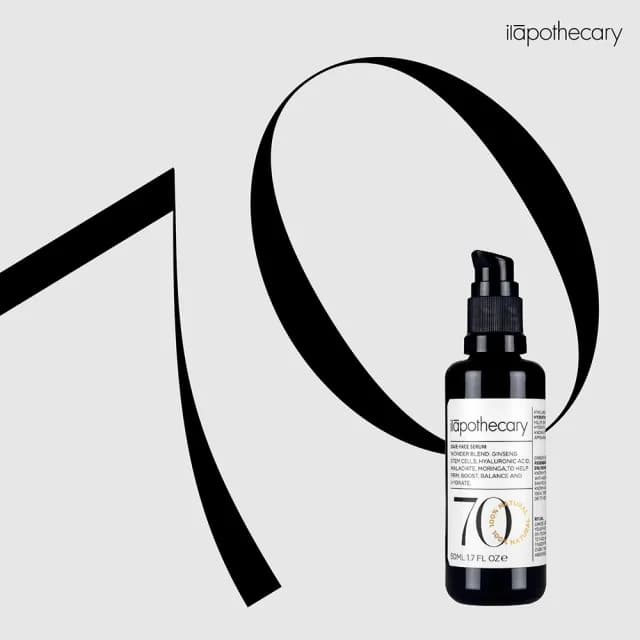 【ilapothecary英草社】No.70 植煉人蔘光煥精華50ml(潤澤保養精華液)