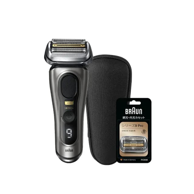 【德國百靈BRAUN】9系列PRO+ 諧震音波電鬍刀9515s(超值組合)