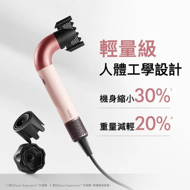 【dyson 戴森】HD17 Supersonic r 精準造型 輕量吹風機(雲霧紫)