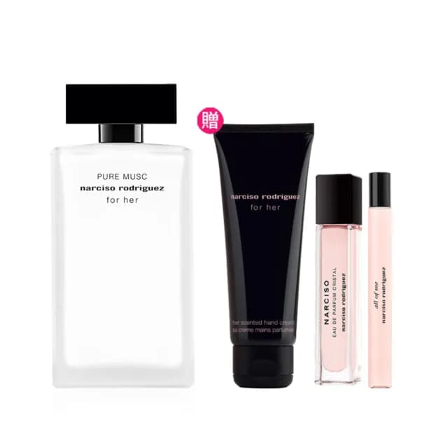 【NARCISO RODRIGUEZ】官方直營 for her 純粹繆思淡香精 100ml(社群話題斬男香)