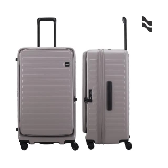 【LOJEL】升級版 CUBO FIT 29.5吋 前開式擴充拉鍊拉桿箱(行李箱 旅行箱 胖胖箱)