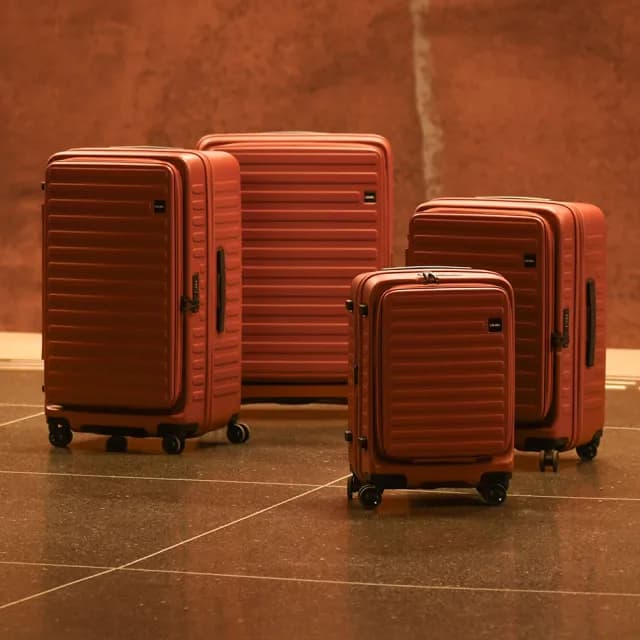 【LOJEL】升級版 CUBO FIT 29.5吋 前開式擴充拉鍊拉桿箱(行李箱 旅行箱 胖胖箱)